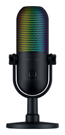 Razer Seiren V3 Chroma Micrófono USB de Estudio con Iluminación RGB, Modelo RZ19-05060100-R3M1 - Negro