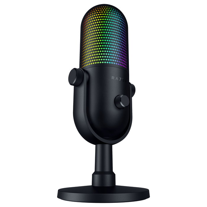 Razer Seiren V3 Chroma Micrófono USB de Estudio con Iluminación RGB, Modelo RZ19-05060100-R3M1 - Negro Razer Seiren V3 Chroma Micrófono USB de Estudio con Iluminación RGB, Modelo RZ19-05060100-R3M1 - Negro