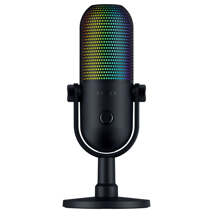 Razer Seiren V3 Chroma Micrófono USB de Estudio con Iluminación RGB, Modelo RZ19-05060100-R3M1 - Negro Razer Seiren V3 Chroma Micrófono USB de Estudio con Iluminación RGB, Modelo RZ19-05060100-R3M1 - Negro