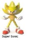 Comansi Minifigura Super Sonic de Sonic the Hedgehog