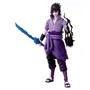 Bandai Anime Heroes Figura de Acción Sasuke Uchiha Rinnegan/Mangekyo Sharingan Naruto Shippuden 17 cm