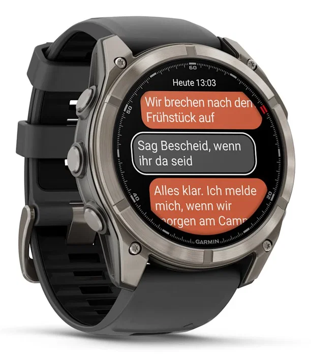 Garmin fēnix 8 Pro (51mm) Grafito/Titanio