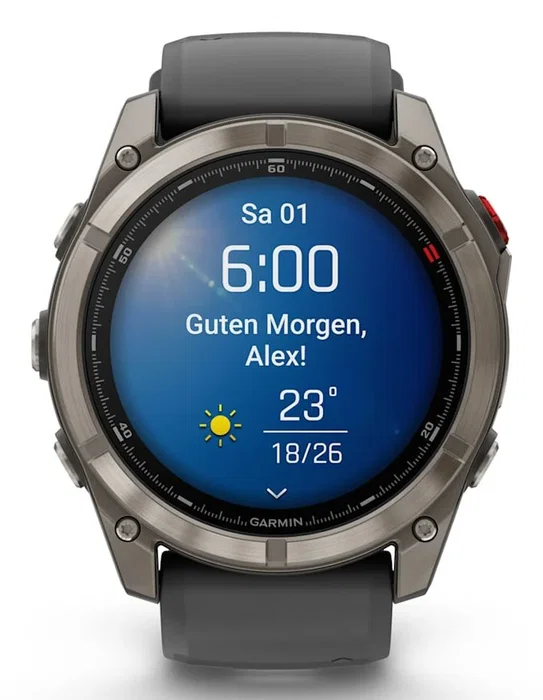 Garmin fēnix 8 Pro (51mm) Grafito/Titanio