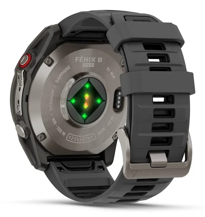 Garmin fēnix 8 Pro (51mm) Grafito/Titanio