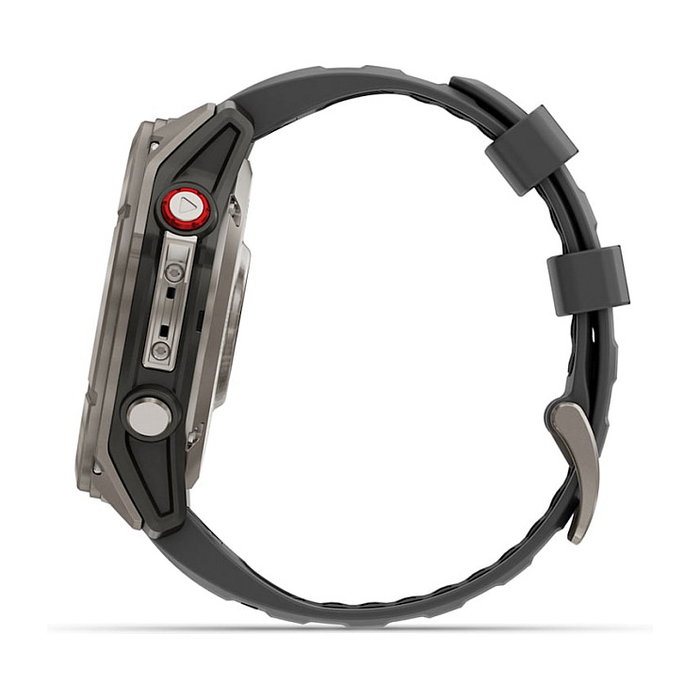Garmin fenix 8 Pro Reloj Inteligente GPS 51 mm Pantalla AMOLED Táctil 1.4" 454x454 píxeles en Grafito con Correa de Silicona Negro y Titanio, Wi-Fi