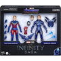 Hasbro Figuras Captain Marvel & Rescue Armor The Infinity Saga Endgame Los Vengadores Avengers Marvel 15cm