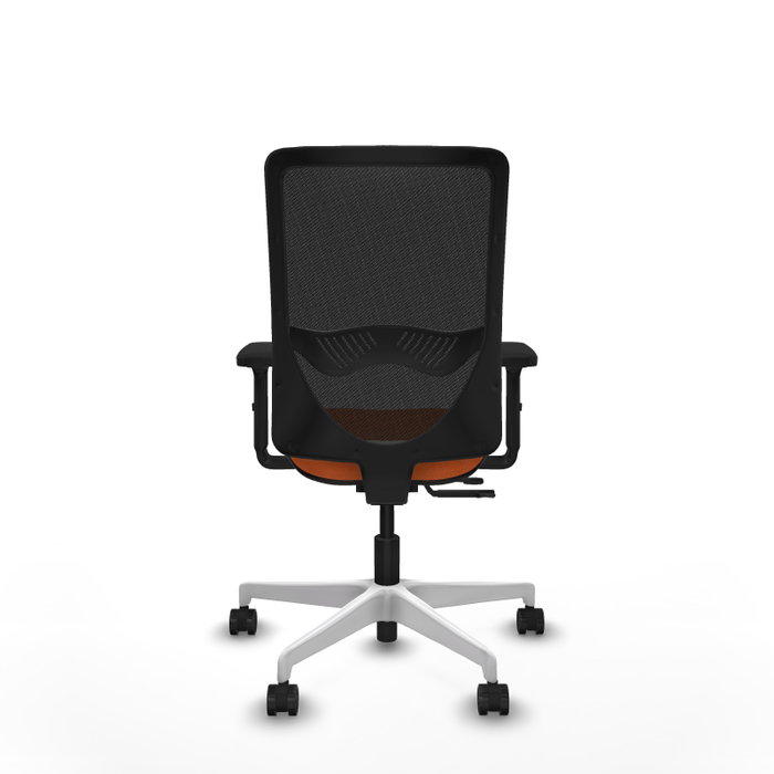 PIQUERAS Y CRESPO Silla de oficina Zulema Naranja y Negro PIQUERAS Y CRESPO Silla de oficina Zulema Naranja y Negro