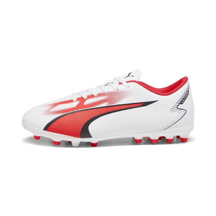 Botas de Fútbol para Niños Puma Ultra Play Mg Blanco 38,5