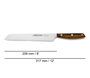 ARCOS Cuchillo Panero Hoja Inox 200 mm M/MAD.166400-EST