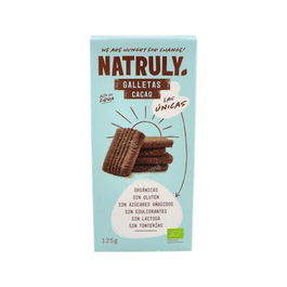 NATRULY Galletas De Cacao 125Gr. Bio