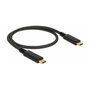 DeLOCK Cable USB 2.0 Tipo-C a Tipo-C 0,5 m PD 5 A E-Marker