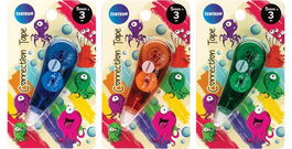 Corrector Cinta Centrum 5 Mm X 3 M Colores Surtidos (Set de 48)