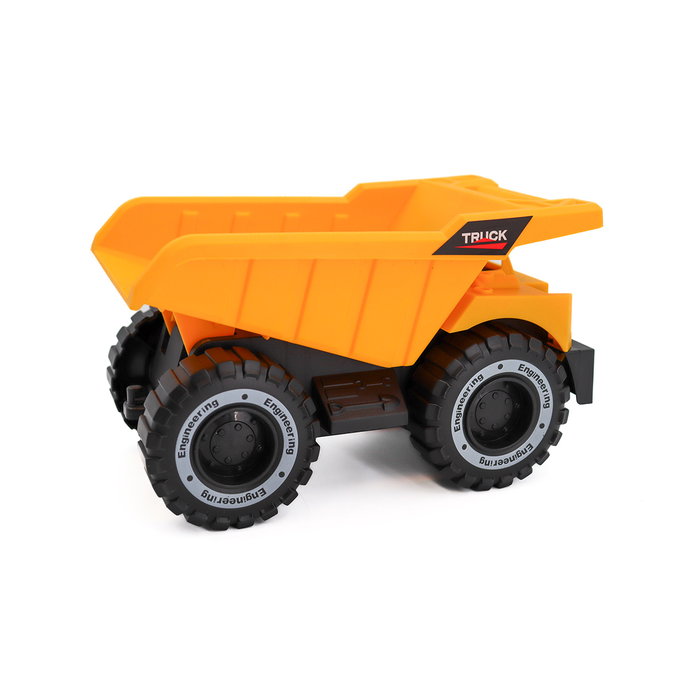 Tachan Camion Volquete + Excavadora Heroes De Ciudad 1:12 con Luz y Sonido