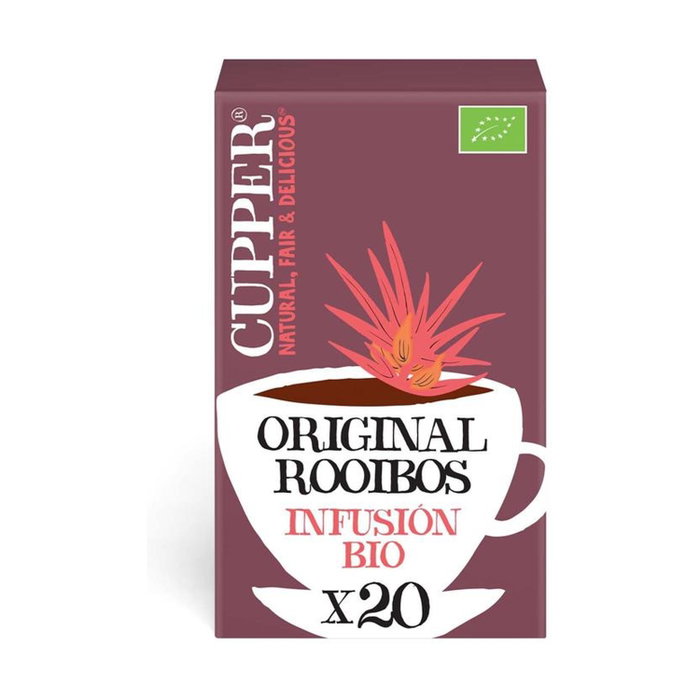 Cupper Infusión Rooibos Bio 20 bolsitas
