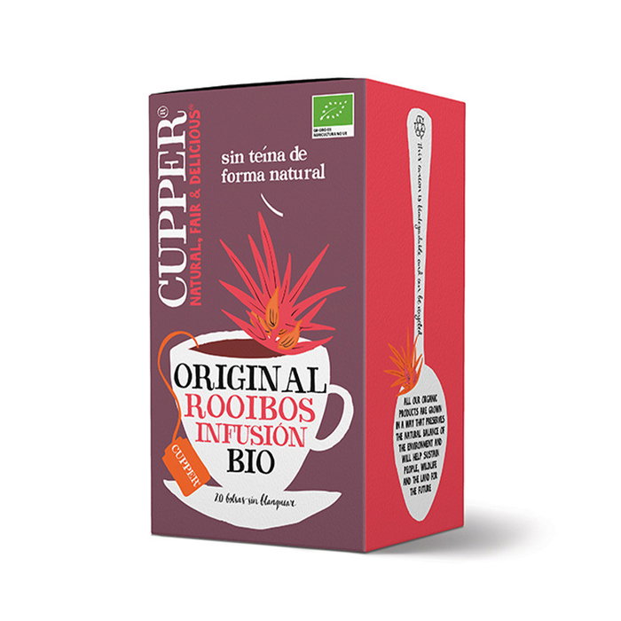 Cupper Infusión de Rooibos Bio 20 bolsitas Cupper Infusión de Rooibos Bio 20 bolsitas