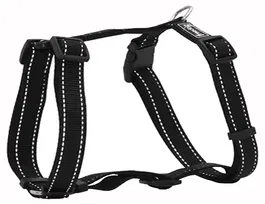 Freedog Arnés Nylon Reflect Negro 10 mm X 20-30 cm