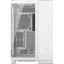 Corsair Caja PC 6500X Cámara Media Torre Doble Cámara Vidrio Templado Blanco COR0840006664703
