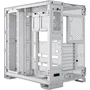 Corsair Caja PC 6500X Cámara Media Torre Doble Cámara Vidrio Templado Blanco COR0840006664703