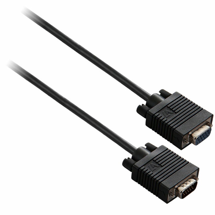 Cable VGA V7 V7N2VGAXT-10F-BK Negro 3 m Cable VGA V7 V7N2VGAXT-10F-BK Negro 3 m