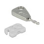 DeLOCK 20648 Bloqueador de puertos USB para USB-A Plata, Blanco