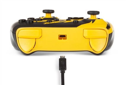 Power A Mando con Cable Pokemon Pikachu Lightning 1516985-01 para Nintendo Switch Oficial