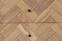 DKD Home Decor Chifonier Espiga de Acacia y Metal Marrón Claro