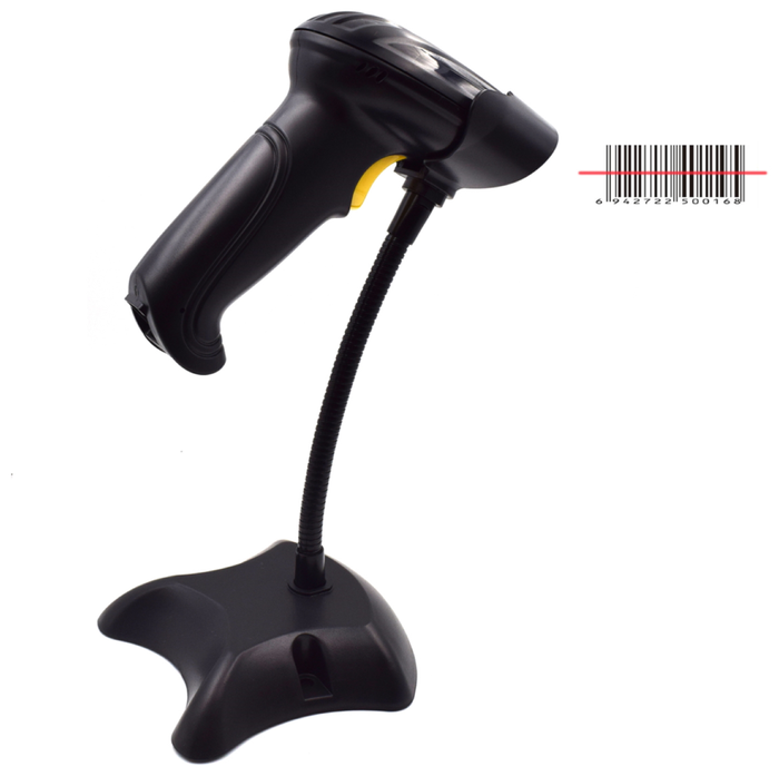 Ewent EW3430 Lector de códigos de barras inalámbrico 1D Negro