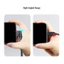 LogiLink Adaptador USB 3.2 Gen2 Type-C C/M 90° a USB-A/F, 10 Gbps, 15W, OTG, negro, 0.2 m