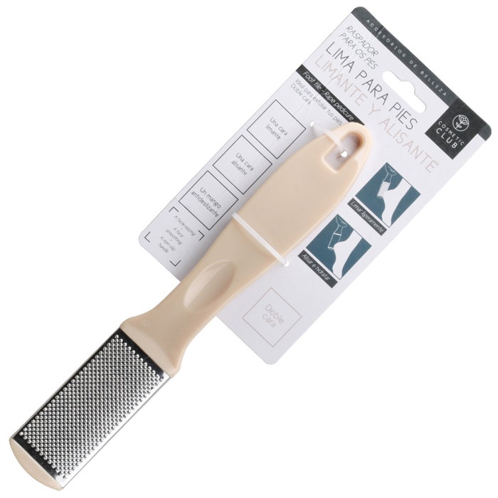 Cosmetic Club Lima Pies Doble Cara Profesional con Mango Antideslizante y Colores Surtidos Cosmetic Club Lima Pies Doble Cara Profesional con Mango Antideslizante y Colores Surtidos