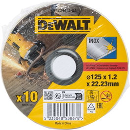 DeWalt DT42340TZ-QZ Trennscheibe Edelstahl 125mm