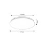 RABALUX Vendel Plafón LED 24W 1850Lm 3000K Blanco