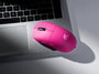 Mchose MC-A5V3-1 Ratón Gaming Inalámbrico RGB 26000 DPI 6 Botones Rosa