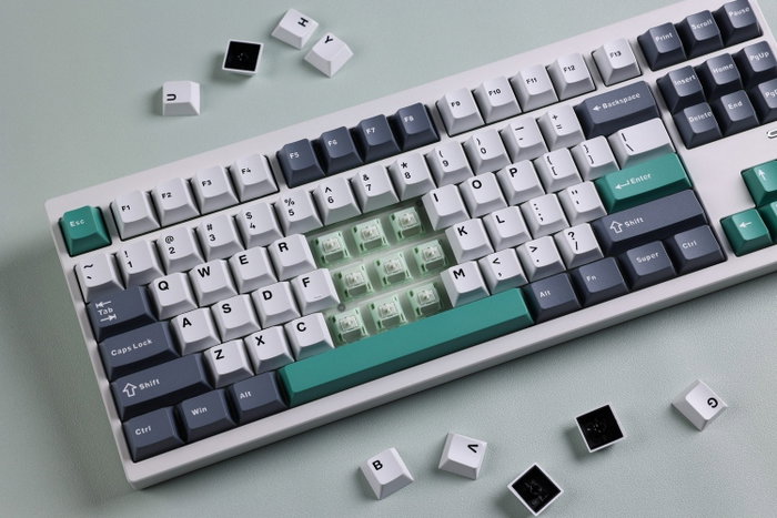 Mchose GX87-A8 Teclado Mecánico Gaming Blanco-Gris Mchose GX87-A8 Teclado Mecánico Gaming Blanco-Gris
