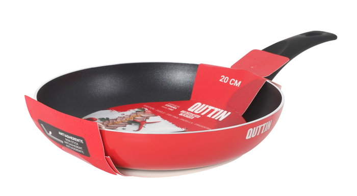 Quttin Sarten 20 cm Roja Soft T.Infinity Collection Antiadherente (6 Unidades)