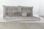 DKD Home Decor Set de 4 Sillones Lahaul Algodón Verde Desgastado