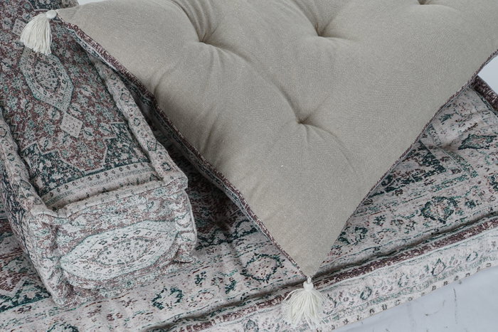 DKD Home Decor Set de 4 Sillones Lahaul Algodón Verde Desgastado DKD Home Decor Set de 4 Sillones Lahaul Algodón Verde Desgastado