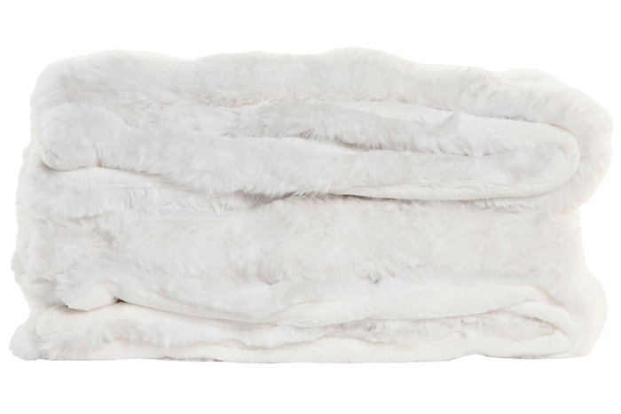 DKD Home Decor Rabit fur april 25 a Manta Crudo 170 x 130 cm (2 Unidades) DKD Home Decor Rabit fur april 25 a Manta Crudo 170 x 130 cm (2 Unidades)