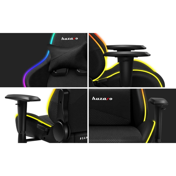 Silla Gaming Huzaro Force 6.2 RGB Blanco Silla Gaming Huzaro Force 6.2 RGB Blanco