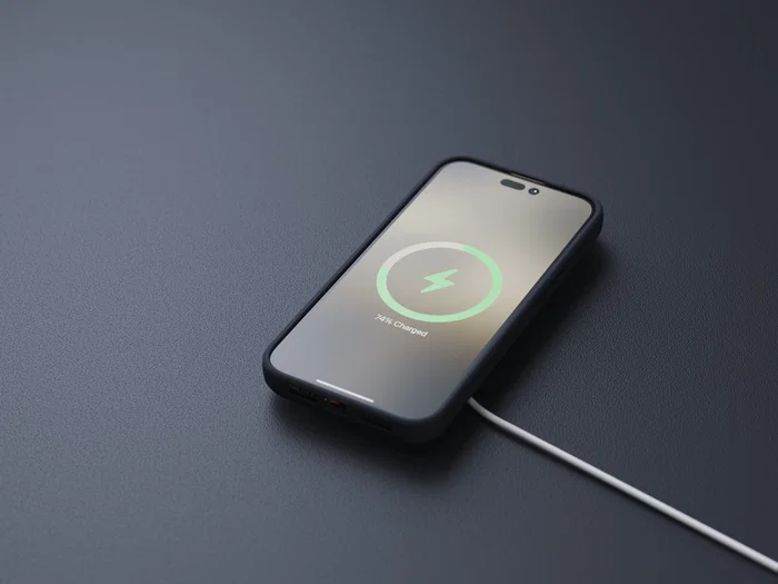 Njord byELEMENTS - Funda con piel de salmón para iPhone 14 Pro Max con MagSafe - Negro - Protección certificada MIL-STD-810H