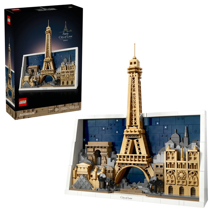 LEGO Architecture París: Ciudad del Amor 21064