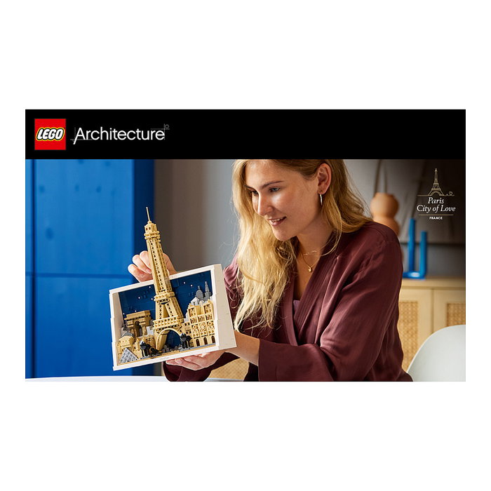 LEGO Architecture París: Ciudad del Amor 21064