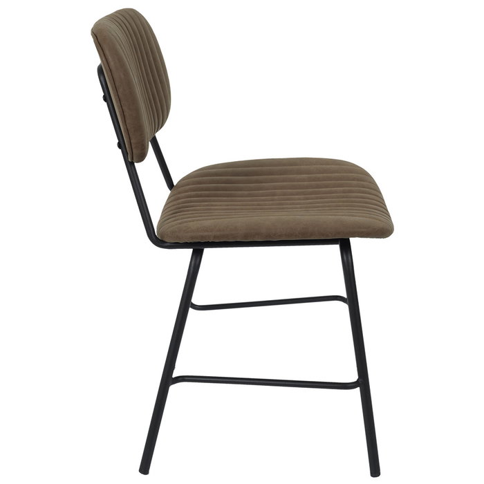 Home Deco Factory Silla Marrón Taylor