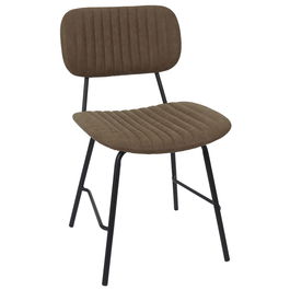 Home Deco Factory Silla Marrón 45x52x78 cm