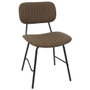 Home Deco Factory Silla Marrón Taylor