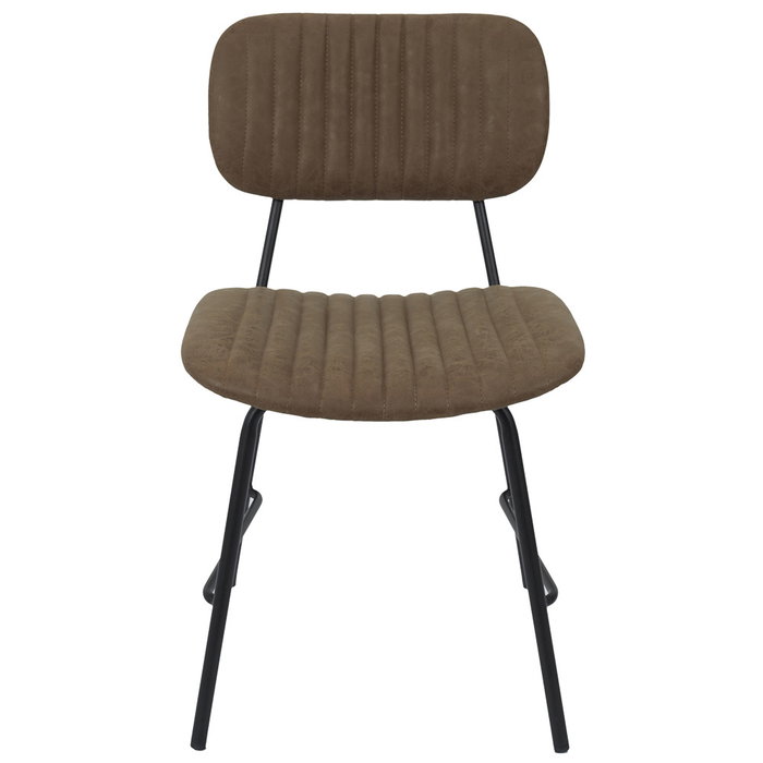Home Deco Factory Silla Marrón Taylor