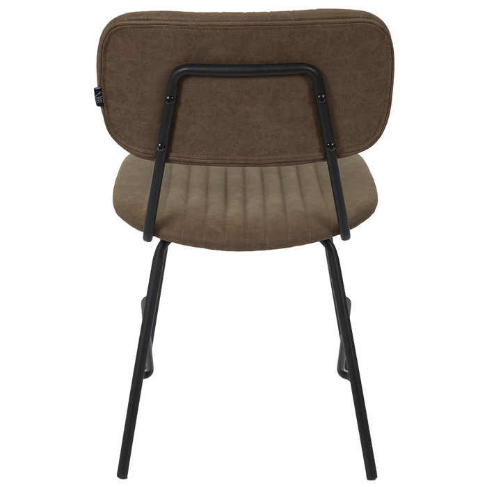 Home Deco Factory Silla Marrón Taylor