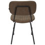 Home Deco Factory Silla Marrón Taylor