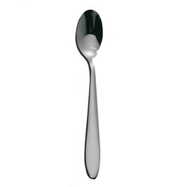 Summa Cuchara Gourmet - Cubertería de acero inoxidable 18/10, color plata, pulido espejo, largo 19 cm (Set de 12)