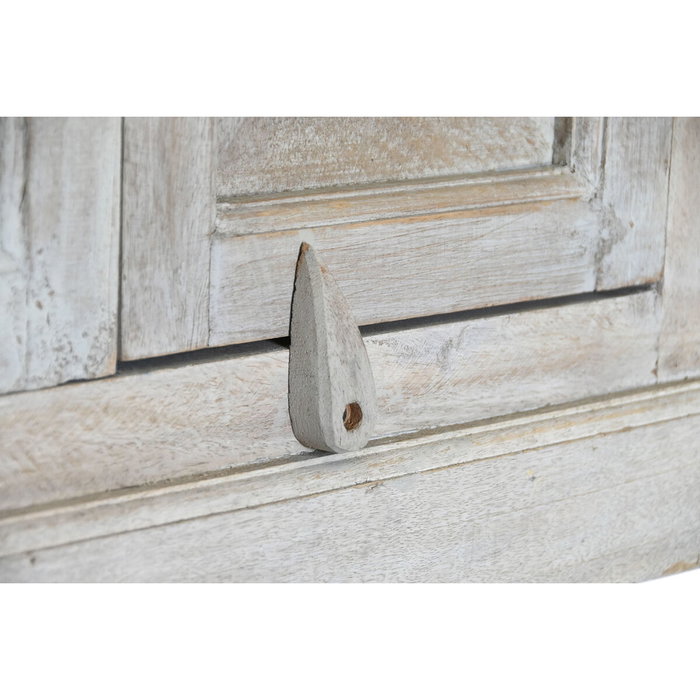 DKD Home Decor Vitrina India 1c25 Blanco 135 x 50 x 210 cm