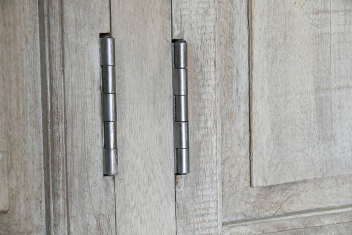 DKD Home Decor Vitrina India 1c25 Blanco 135 x 50 x 210 cm